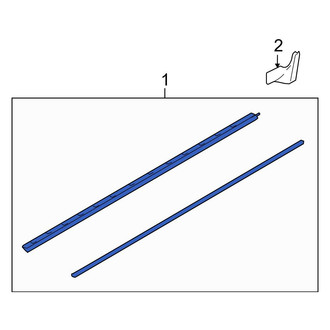 Ford OE - Left Rocker Panel Guard