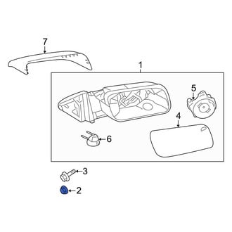Ford OE - Tail Light Nut