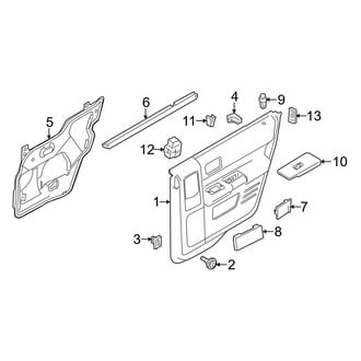 Ford OE - Rear Door - Interior Trim