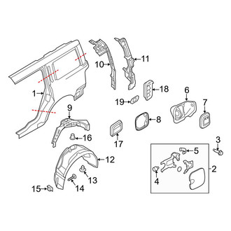 Ford OE - Quarter Panel & Components