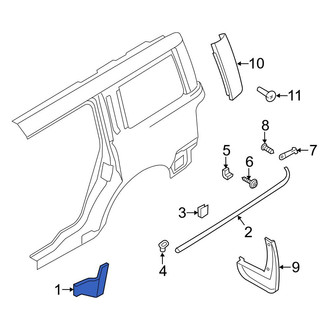 Ford OE - Rear Right Outer Quarter Panel Extension