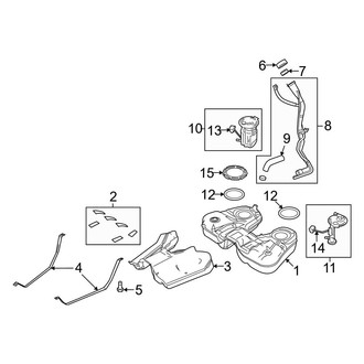 Ford OE - Fuel System Components