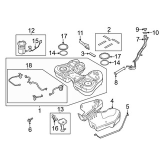 Ford OE - Fuel System Components