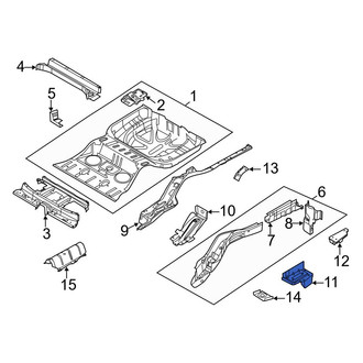 Ford OE - Rear Left Floor Extension