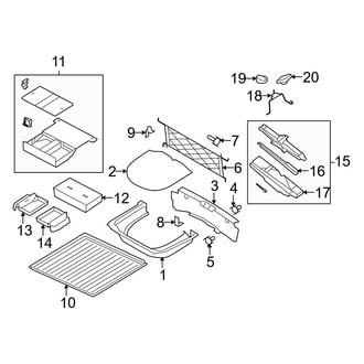 Ford OE - Rear Body & Floor - Interior Trim