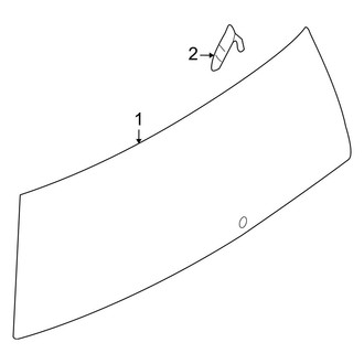 Ford OE - Lift Gate - Glass