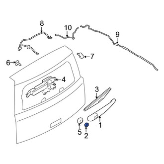 Ford OE - Wiper Arm Nut