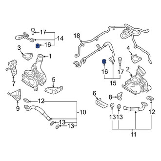 Ford OE - Turbocharger Oil Line Gasket