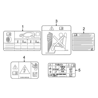 Ford OE - Information Labels - Labels