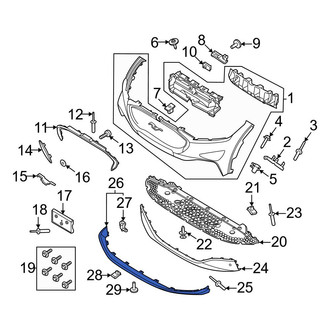 Ford OE - Front Valance Panel
