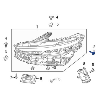 Ford OE - Lower Headlight Mounting Bolt