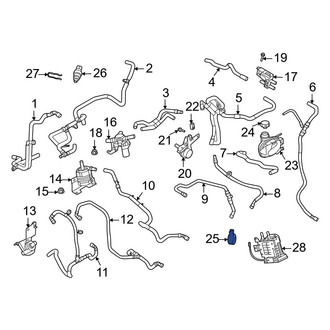 Ford OE - Drive Motor Inverter Coolant Line Clamp
