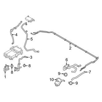 Ford OE - Cooling - Hoses & Lines (Rear)