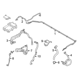 Ford OE - Cooling - Hoses & Lines (GT / Rally)