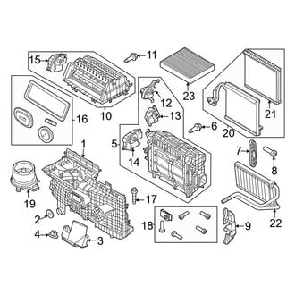 Ford OE - Air Conditioner & Heater - Evaporator & Heater Components