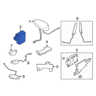 Ford OE - Front Radio Antenna Module