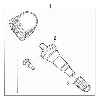 Ford OE - Electrical - Tire Pressure Monitor Components (California Route 1 / GT / Premium / Select)