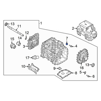 Ford OE - Rear Differential Housing Fill Plug