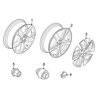 Ford OE - Wheels (18" Wheel), (California Route 1 / Select)