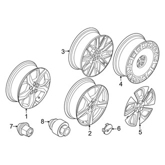 Ford OE - Wheels (19" Wheel), (Premium)