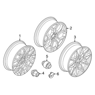 Ford OE - Wheels (20" Wheel), (GT)