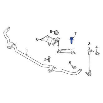 Ford OE - Tailgate Lock Actuator Motor Bolt