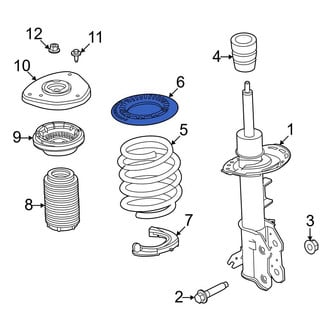 Ford OE - Front Upper Coil Spring Retainer