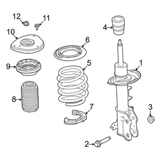 Ford OE - Front Suspension - Struts & Components (RWD)