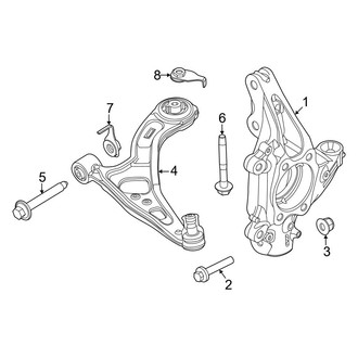 Ford OE - Front Suspension - Suspension Components (California Route 1 / GT / Premium / Select AWD)