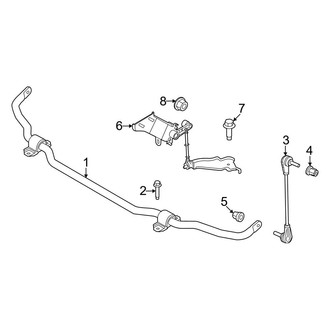 Ford OE - Front Suspension - Stabilizer Bar & Components (AWD)