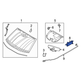 Ford OE - Front Lane Departure System Camera