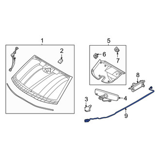 Ford OE - Lane Departure System Camera Connector