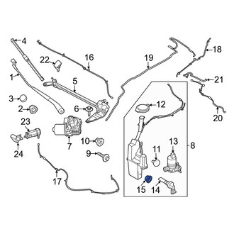 Ford OE - Washer Fluid Level Sensor Seal