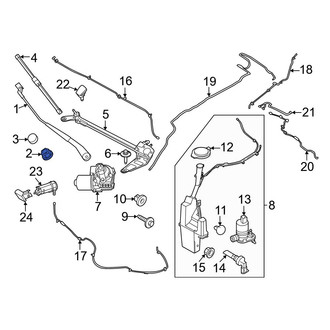 Ford OE - Wiper Arm Nut