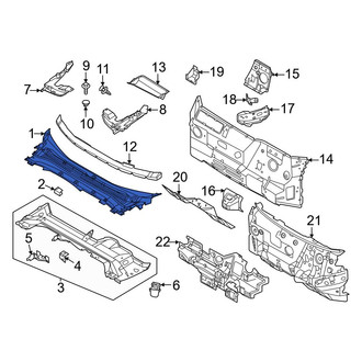 Ford OE - Front Cowl Cover