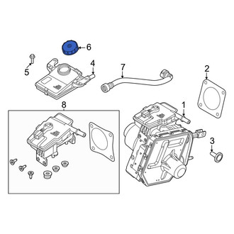 Ford OE - Brake Master Cylinder Reservoir Cap