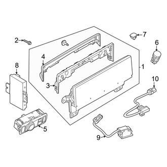 Ford OE - Instrument Panel - Cluster & Switches