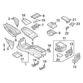 Ford OE - Console (Console & Trim)