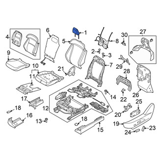 Ford OE - Front Left Headrest