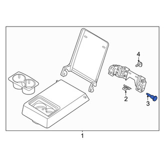 Ford OE - Seat Armrest Bolt