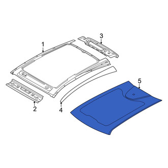 Ford OE - Sunroof Glass
