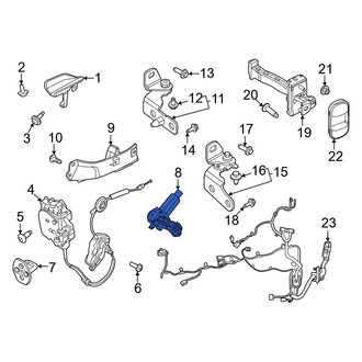 Ford OE - Front Left Door Lock Actuator Motor