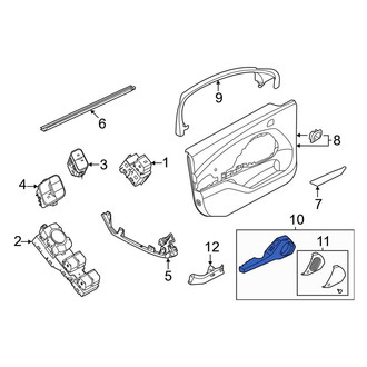Ford OE - Front Right Door Armrest
