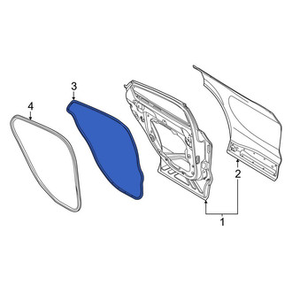 Ford OE - Rear Right Outer Door Seal