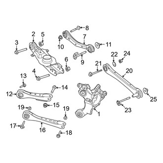 Ford OE - Rear Suspension - Suspension Components