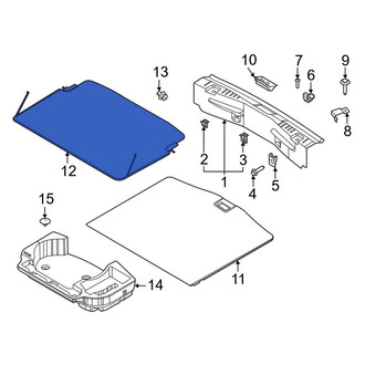 Ford OE - Rear Trunk Floor Access Cover