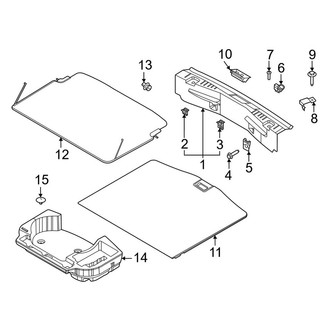 Ford OE - Rear Body & Floor - Interior Trim