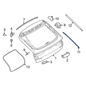 Ford OE - Rear Left Tailgate Wiring Harness