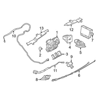 Ford OE - Lift Gate - Lock & Hardware