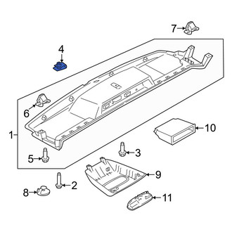 Ford OE - Console Nut